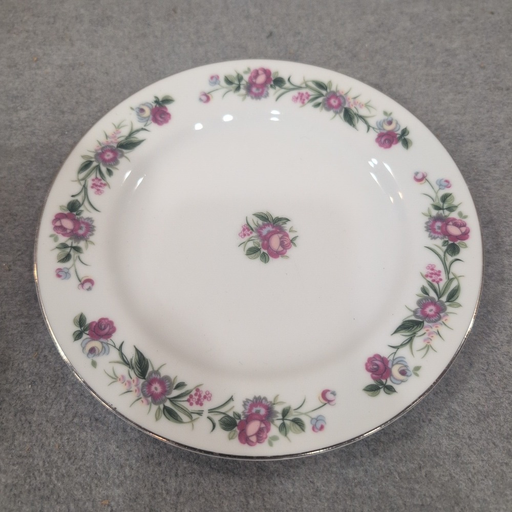 Sheffield Fine China Jubilee JE 81 Demitasse Cup and Saucer Set Floral Japan - Picture 3 of 9